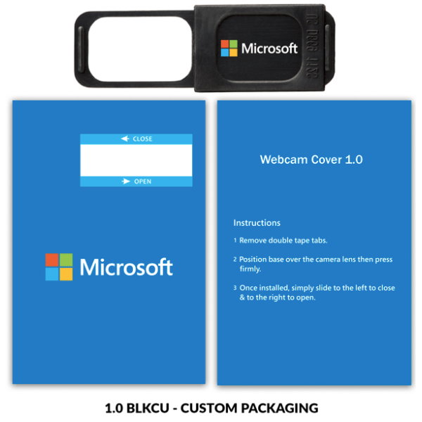 Webcamcover 1.0 Customized Packaging
